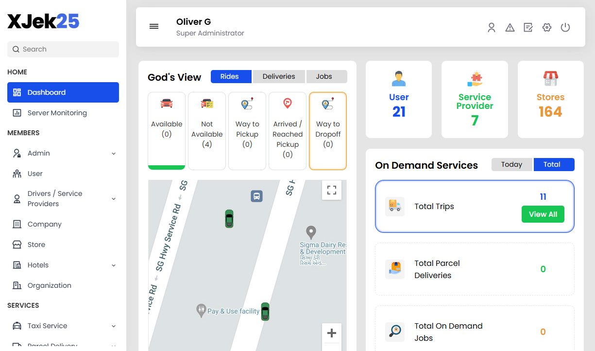 A Super App with Latest Features & 82+ Services On The Go
