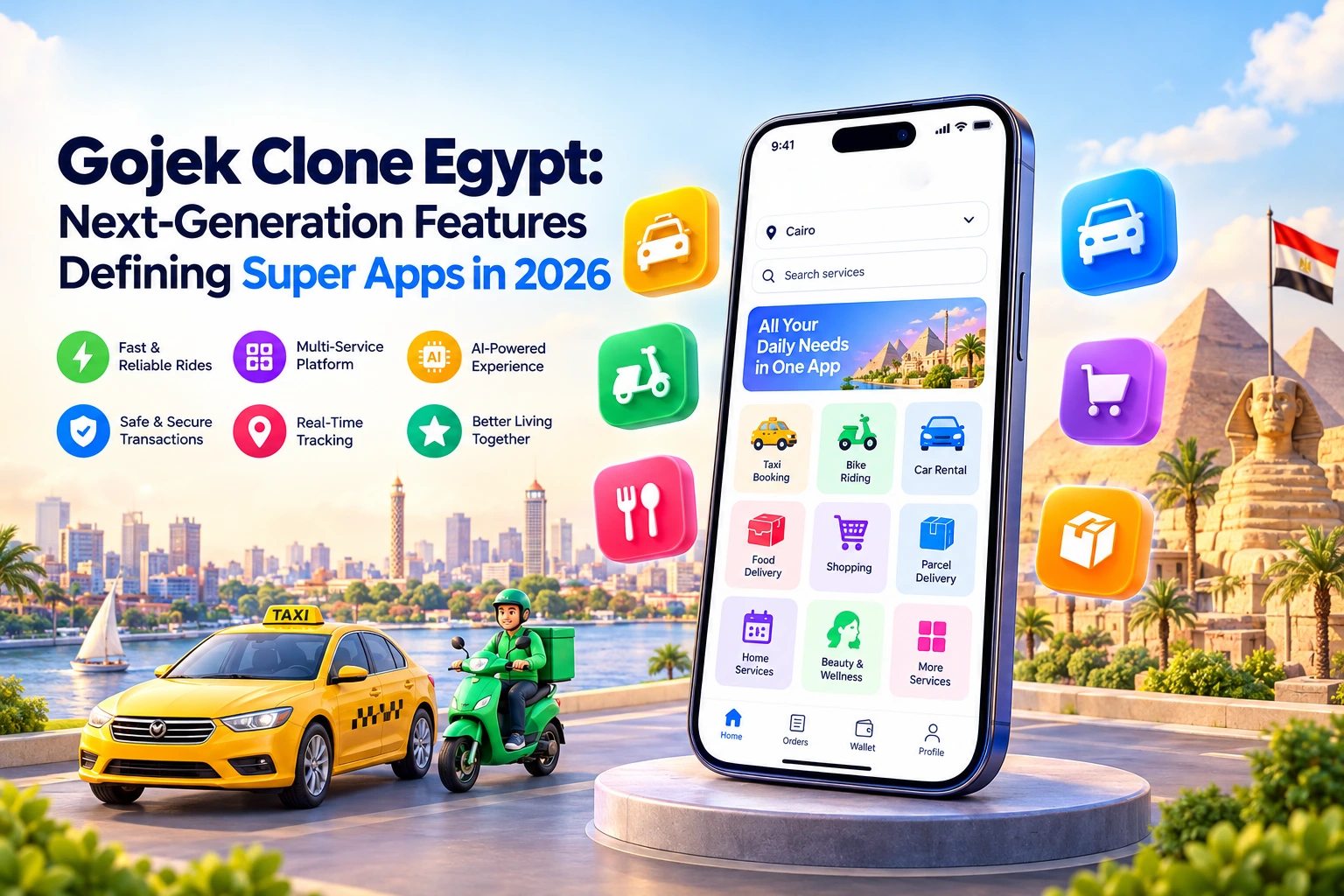 Gojek Clone Egypt Next-Generation Features Defining Super Apps in 2026